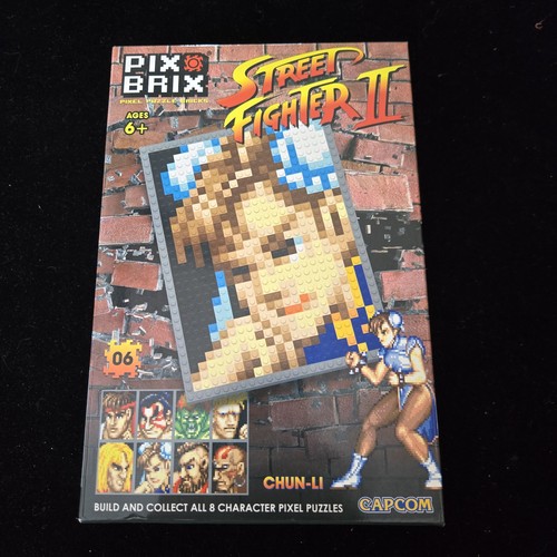 Sealed pixbrix street fighter - pixbrix,